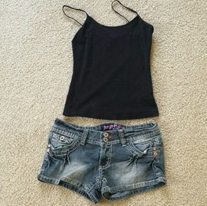 Angels Jean shorts
